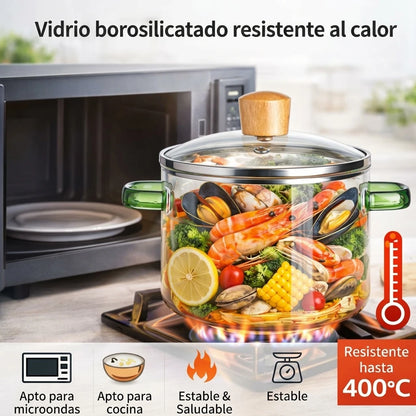 Olla Borosilicato Profesional