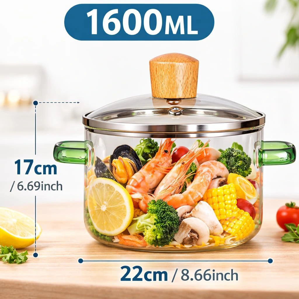 Olla Borosilicato Profesional