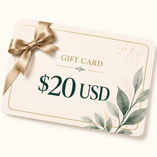 Tarjeta De Regalo $20 USD